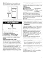 Предварительный просмотр 19 страницы Whirlpool GR2FHTXVB00 User Instructions