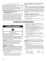 Предварительный просмотр 26 страницы Whirlpool GR2FHTXVB00 User Instructions