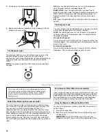 Предварительный просмотр 10 страницы Whirlpool GR2SHWXPB0 User Instructions