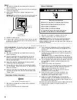 Предварительный просмотр 22 страницы Whirlpool GR2SHWXPB0 User Instructions