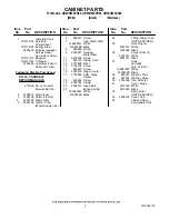 Предварительный просмотр 2 страницы Whirlpool GR2SHWXVB00 Parts Manual