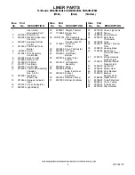 Предварительный просмотр 4 страницы Whirlpool GR2SHWXVB00 Parts Manual