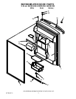 Предварительный просмотр 7 страницы Whirlpool GR2SHWXVB00 Parts Manual