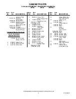 Предварительный просмотр 2 страницы Whirlpool GR2SHWXVB01 Parts Manual