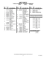 Предварительный просмотр 10 страницы Whirlpool GR2SHWXVB01 Parts Manual