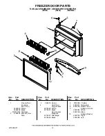 Предварительный просмотр 13 страницы Whirlpool GR2SHWXVB01 Parts Manual