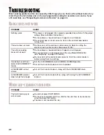 Preview for 42 page of Whirlpool GR395LXG Use & Care Manual