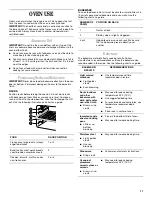 Предварительный просмотр 11 страницы Whirlpool GR450LXH Use & Care Manual