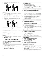 Предварительный просмотр 18 страницы Whirlpool GR450LXH Use & Care Manual