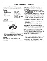 Предварительный просмотр 2 страницы Whirlpool GR563LXS Installation Instructions Manual