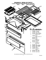 Предварительный просмотр 2 страницы Whirlpool GR563LXSB0 Parts List