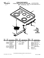 Whirlpool GR673LXS Parts Manual preview