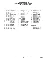 Preview for 4 page of Whirlpool GR673LXSB0 Parts List