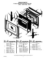 Preview for 7 page of Whirlpool GR673LXSB0 Parts List