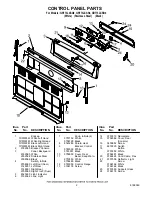 Предварительный просмотр 2 страницы Whirlpool GR773LXSB0 Parts List