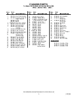 Предварительный просмотр 4 страницы Whirlpool GR773LXSB0 Parts List