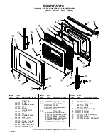 Предварительный просмотр 7 страницы Whirlpool GR773LXSB0 Parts List