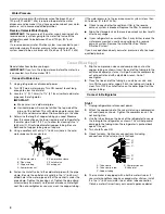 Предварительный просмотр 4 страницы Whirlpool GS2KVAXVS User Instructions