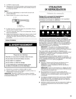 Предварительный просмотр 23 страницы Whirlpool GS2KVAXVS03 User Instructions