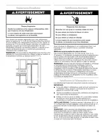 Предварительный просмотр 19 страницы Whirlpool GS2SHKXNQ02 Use & Care Manual