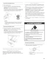 Preview for 29 page of Whirlpool GS440LEMB1 Installation Instructions And Operation Manual