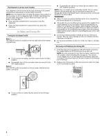 Предварительный просмотр 8 страницы Whirlpool GS6NBEXRA01 Use & Care Manual