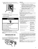 Preview for 5 page of Whirlpool GS6NBEXRB Refrigerator Use & Care Manual