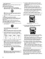 Предварительный просмотр 24 страницы Whirlpool GS6NHAXV User Instructions