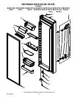 Preview for 9 page of Whirlpool GS6NHAXVA00 Cabinet Parts