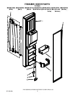 Preview for 11 page of Whirlpool GS6NHAXVA00 Cabinet Parts