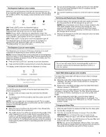 Предварительный просмотр 9 страницы Whirlpool GS6NHAXVA05 User Instructions