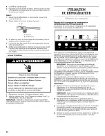 Предварительный просмотр 22 страницы Whirlpool GS6NHAXVA05 User Instructions