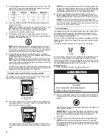 Preview for 8 page of Whirlpool GS6NHAXVS - 25 Cubic Foot Qualifi User Manual