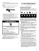 Preview for 21 page of Whirlpool GS6NHAXVS - 25 Cubic Foot Qualifi User Manual