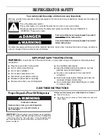 Preview for 3 page of Whirlpool GS6SHANLB00 Use & Care Manual