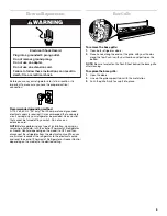 Preview for 5 page of Whirlpool GS6SHANLB00 Use & Care Manual