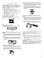 Preview for 17 page of Whirlpool GS6SHANLB00 Use & Care Manual