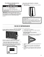 Preview for 15 page of Whirlpool  GSC25C4EYW User Instructions