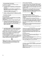 Preview for 18 page of Whirlpool  GSC25C4EYW User Instructions