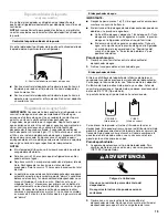 Preview for 19 page of Whirlpool  GSC25C4EYW User Instructions