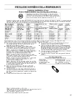 Preview for 41 page of Whirlpool  GSC25C4EYW User Instructions