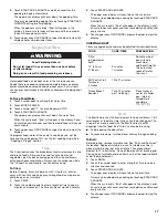 Preview for 17 page of Whirlpool GSC308 Use And Care Manual