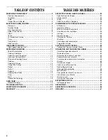 Preview for 2 page of Whirlpool GSC309 Use And Care Manual