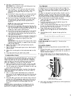 Предварительный просмотр 5 страницы Whirlpool  GSF26C4EXT User Manual