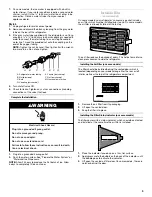 Предварительный просмотр 9 страницы Whirlpool  GSF26C4EXT User Manual