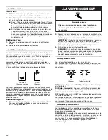 Предварительный просмотр 56 страницы Whirlpool  GSF26C4EXT User Manual