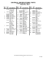 Предварительный просмотр 4 страницы Whirlpool GSQ9611KQ1 Parts List