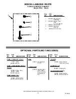 Предварительный просмотр 14 страницы Whirlpool GSQ9611KQ1 Parts List