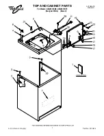 Предварительный просмотр 1 страницы Whirlpool GSQ9612KQ0 Parts List