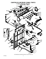 Предварительный просмотр 3 страницы Whirlpool GSQ9612KQ0 Parts List